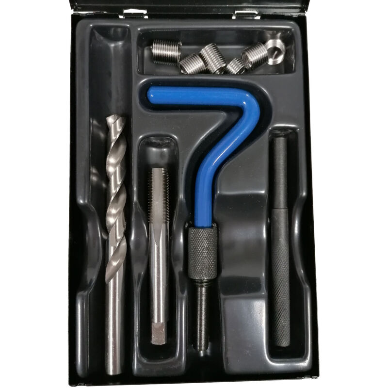 Kit De Réparation De Filets Helicoil M14x200 - Marque Assur - Pour Réparer Les Filetages Endommagés - Neuf, Fabriqué En France