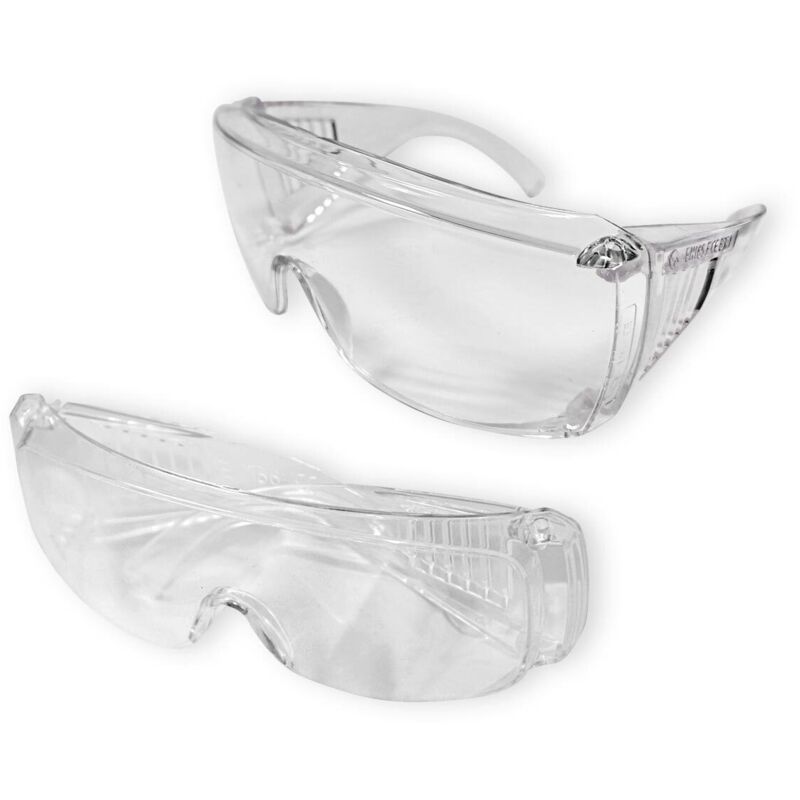 2 Surlunettes Night Vision Jaunes - Anti-Éblouissement - Pour Conduite De Nuit Ou Temps Couvert - Portables Sur Lunettes