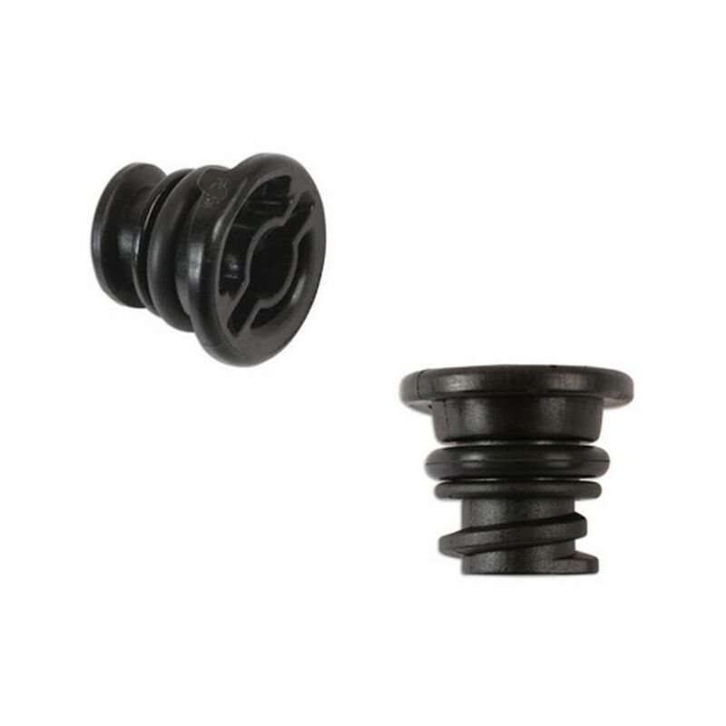 Bouchon de valve en ABS, Lot de 8, Bouchons noirs compatibles avec