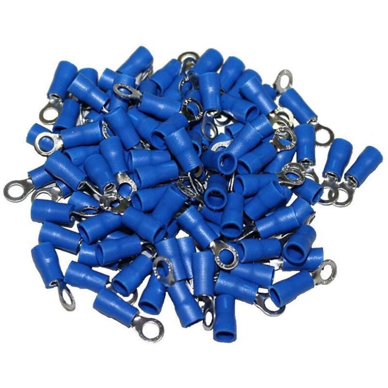 50 Cosses électriques à œil De 5 Mm Jaunes - Neuf, Marque Oc-pro, Sachet Pratique