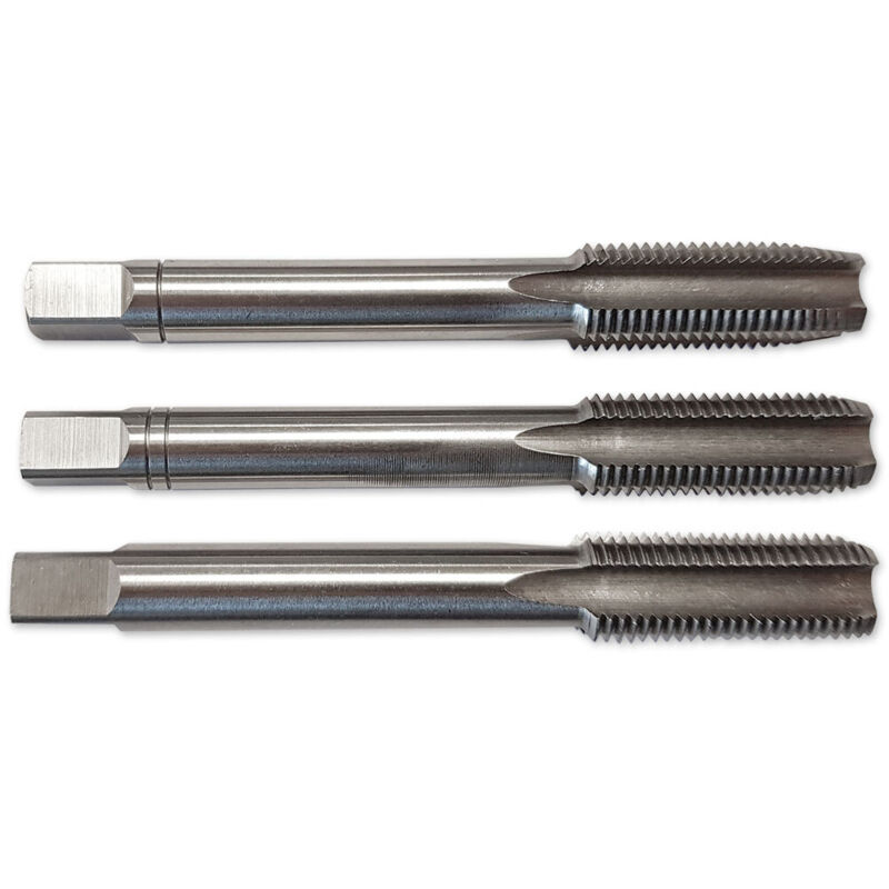 Coffret de 5 tarauds machine, hélice 50°, M5 à M12, HSS-E, DIN 371 (M5-M10), DIN 376 (M12) GUHRING Coffret de 5 tarauds machine, hélice 50°, M5 à M12, HSS-E, DIN 371 (M5-M10), DIN 376 (M12) GUHRING