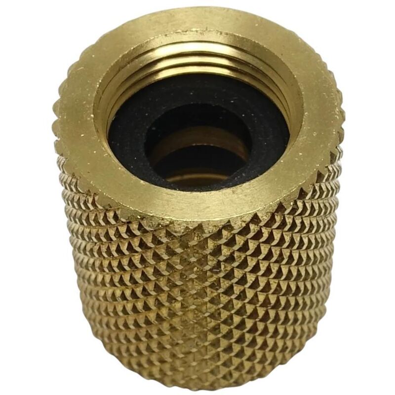 Flexible De Rechange Schrader Pour Manomètre Eurodainu - 1.50m - Tresse Textile Avec Embout