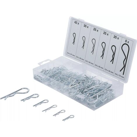 Coffret assortiment de goupilles beta Ø 2,4 à 4 mm - 150 pieces (1/3)