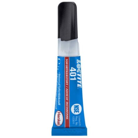 Colle super glue Loctite 401 5gr