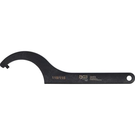 Cle À ergot À tenon din1810b - dtail : 110 - 115 mm