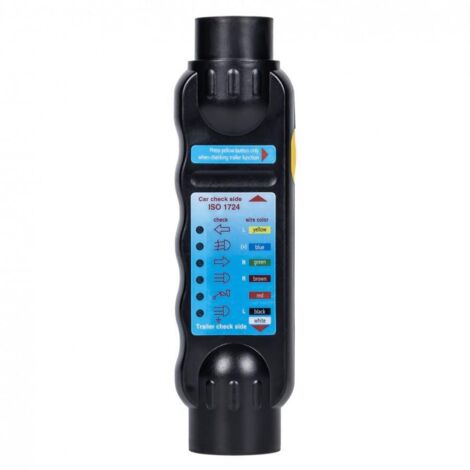 Testeur prise remorque 7 broches 12v, outil de diagnostic (1/5)