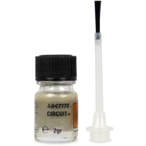 Loctite – Kit de réparation circuits imprimés conducteur – Vernis conducteur 2g avec pinceau et pochoir – Réparation efficace circuits de dégivrage (1/2)