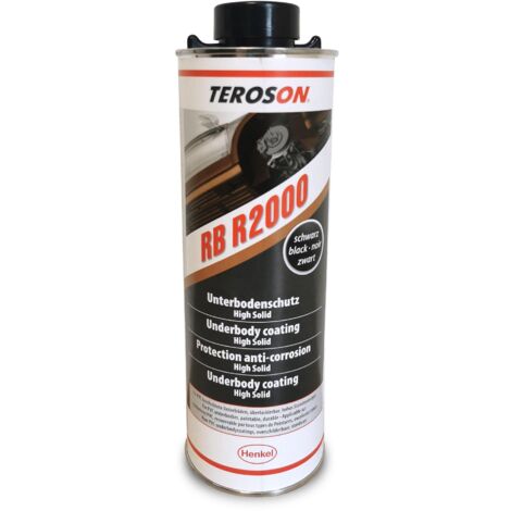 ANTIGRAVILLONNAGE TEROSON RB R2000 ANTI-CORROSION BLACKSON 1KG - NOIR