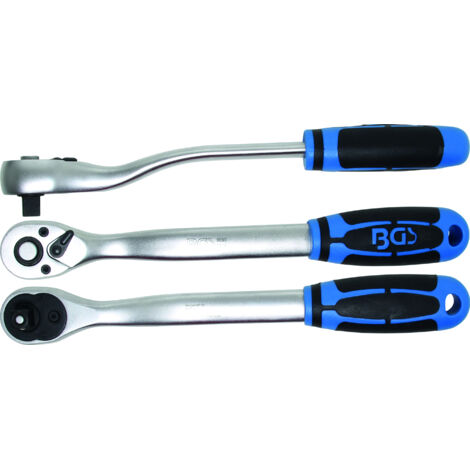 Cliquet bgs technic rÉversible extra long carre 3/8 longueur 254 mm (1/2)
