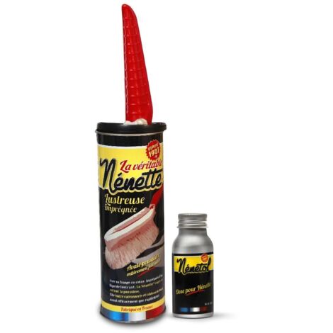 Oc-Pro – Lustreuse en coton imprégnée pour carrosserie – Recharge 50mL Nénétte® – Frange en coton pour dépoussiérage efficace – Utilisation sur surfaces sèches (1/4)