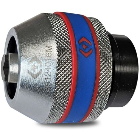 King Tony Porte-Outils à Cliquet Pour Tarauds 1/2" - Diamètre 38,5 Mm - 6 à 12 Mm - M5 à M12 - Outil Professionnel Robuste