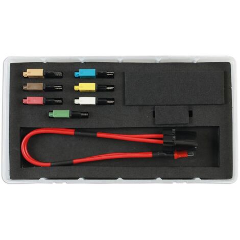 Kit test de circuit electrique auto avec fusibles disjoncteurs 8 pcs (1/3)