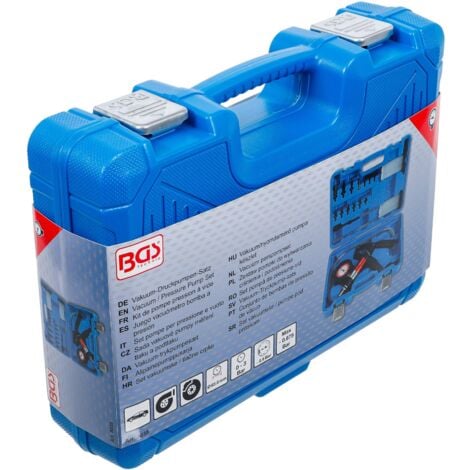 Pompe a vide et a pression, purgeur de frein bgs technic