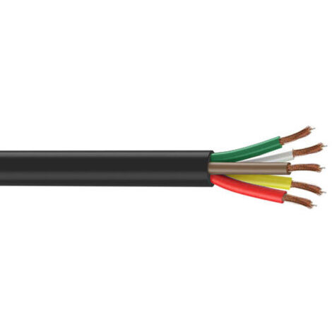 CABLE ELECTRIQUE AUTO SOUPLE 5 FILS DE 0,5 A 2,5 mm²