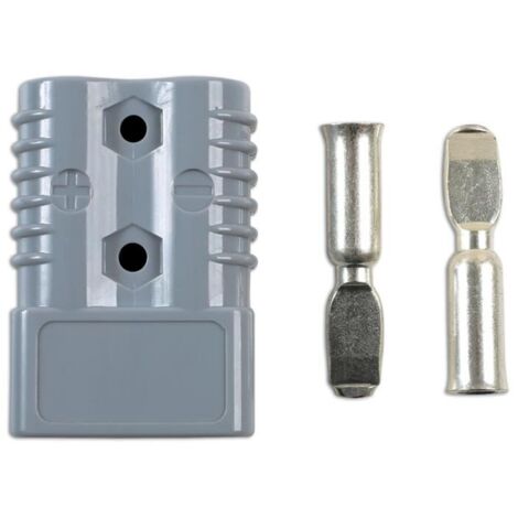 Oc-Pro – Connecteur bipôle Anderson 175 A – Section de câble 50 mm² – Connexion rapide et sécurisée – 2 cosses incluses (1/3)