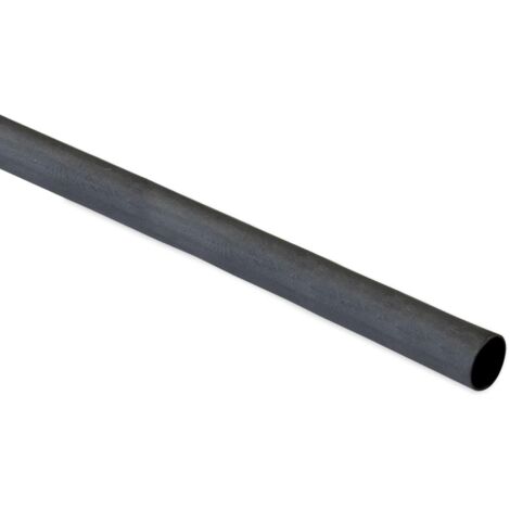 Gaine thermoretractable 6.4 mm noir retreint 2:1 longueur 1.20 m