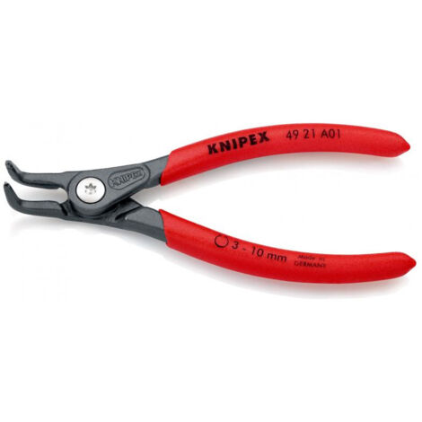 Pince a circlips exterieurs 3-10 coudee knipex