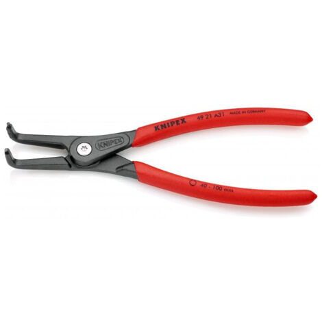 Pince a circlips exterieurs 40-100 coudee knipex