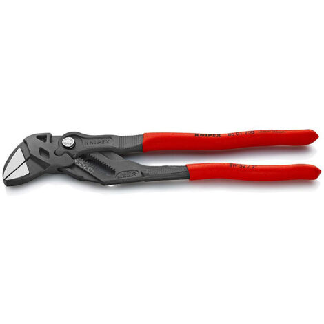 Knipex – Pince à bec 250 mm – Ouverture 52 mm – Réglage rapide par bouton poussoir – Mâchoires lisses pour surfaces sensibles