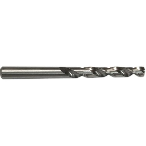 Foret métal hss din 338n Ø 9,5 mm hélicoïdal taillé meulé queue cylindrique