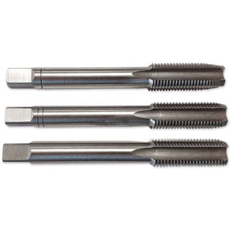 Tarauds hss 3 passes - jeu de 3 tarauds - taraudshssjeu : 7 x 100