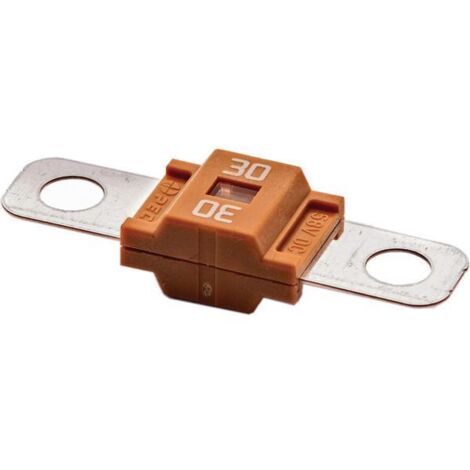 Oc-Pro – Fusible type MIDI 30A – Protection batteries 12V/24V/48V – Tension 58V – Vendu à l'unité – Pour systèmes électriques