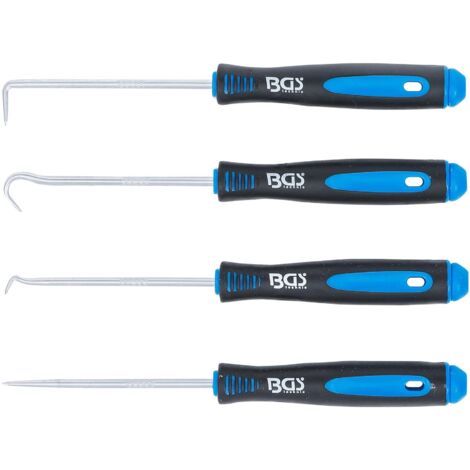 Jeu De 4 Crochets Extracteurs Pour Joints Toriques Et Spi - Marque Benson, Neuf