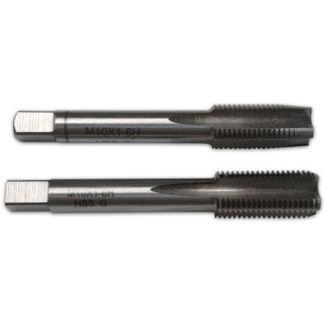 Tarauds Fins HSS 2 Passes - Jeu de 2 Tarauds