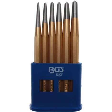 Jeu de 6 pointeaux bgs technic 3, 4, 5, 6, 7 et 8 mm