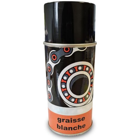 Graisse blanche spray pour roulement engrenage - aerosol 300 ml (1/2)