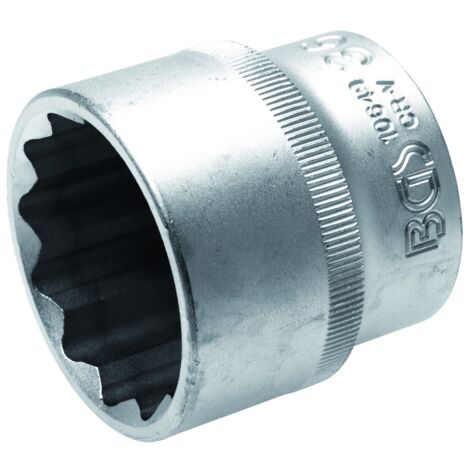 BGS 4120 Chariot à Inserts 1/3 - 36 Pièces Bits De Douilles 1/2" Hex, Torx, XZN, Ribe