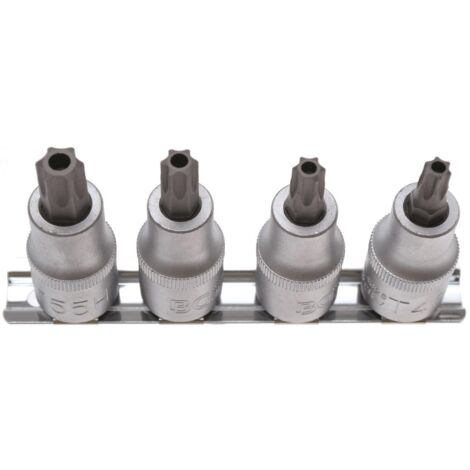 12702 SATA Clé à Douille E5, Acier Chrome-vanadium, Torx Extérieur