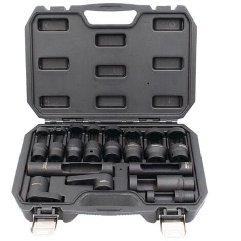 Jeu De 48 Douilles : Jeu De Clés à Cliquet Avec Clé à Cliquet 1/4