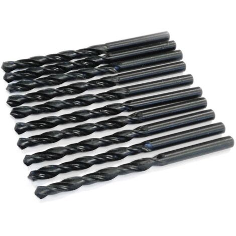 Foret metal, meches cylindriques a metaux hss lamines - foretshss : 10 x 5.2 mm