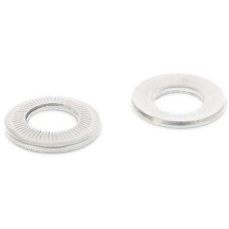 Rondelle de contact inox a4 afnor nfe 25-511, forme l - dimensions : Ø 4 x 14 (1/2)