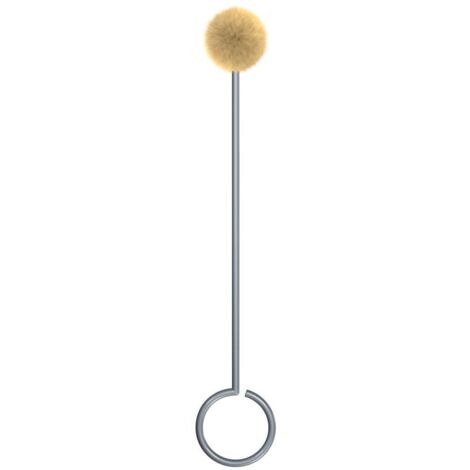 Lot De 30 Pinceaux En Laine Pour Cuir - Applicateur Teinture, Manche Métal - Travail Du Cuir, Maroquinerie