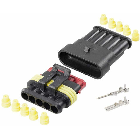 Cosse Plastique 3 Pin fiches Male + Femelle - Lot de 10 / Broche Connecteur  Faisceau Electrique