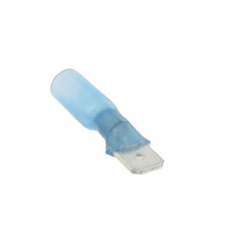 COSSES ELECTRIQUES MALE THERMORETRACTABLE BLEUE SACHET DE 10 COSSES