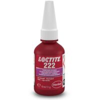 Loctite – Frein filet faible 10 ml – Pour métaux de faible résistance – Empêche le desserrage sous vibrations – Désassemblage facile avec outils manuels