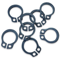 Circlips extérieurs din 471 - 100 circlips - 8 mm