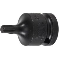 Douille embout impact a chocs torx male court t40 carre 1/2
