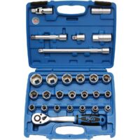 COFFRET DE CLES A DOUILLES BGS TECHNIC 6 PANS CARRE DE 1/2