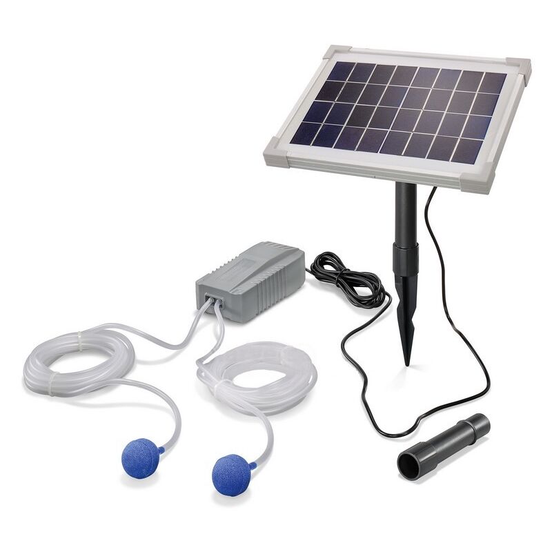 Hauteur Pompe D'Étang Oxygène Esotec Esotec Solaire Aérateur pour Étang 3,5W 130 L 