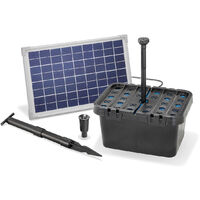 Kit filtre solaire pour bassin 10/610 Kit pompe solaire pour bassin de jardin esotec 101066