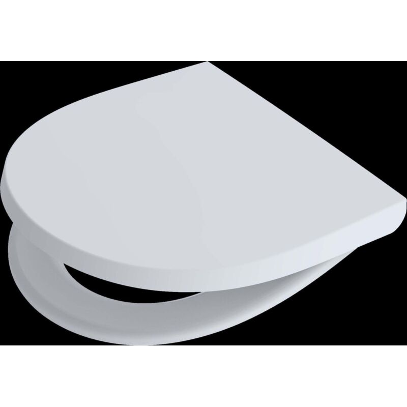 Produktbild von Pagette WC-Sitz S3 Weiß Mit Absenkautomatik & Klick-o-matik - D-Form, Duroplast