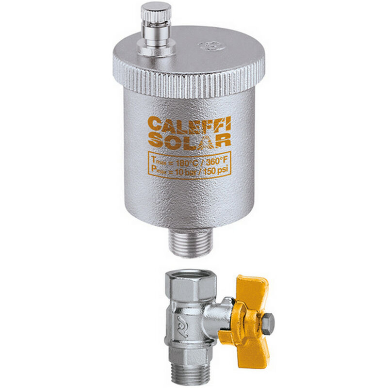 Caleffi Automatischer Schnellentl Fter Bar F R Solar Ohne