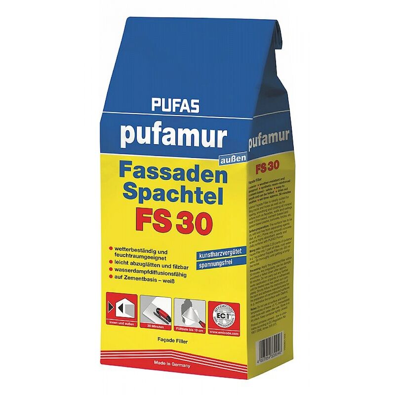 Pufas Pufamur Fassadenspachtel FS 30 5kg 33904000