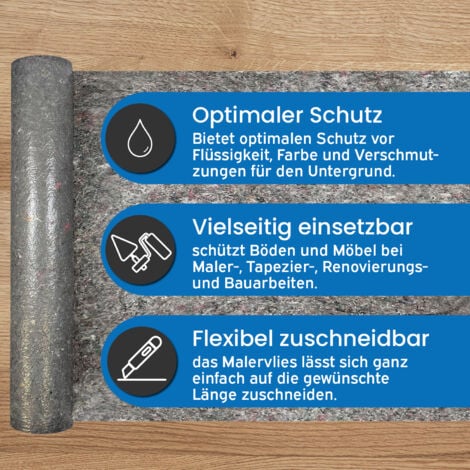 kör4u Abdeckvlies Malervlies 50m 220g