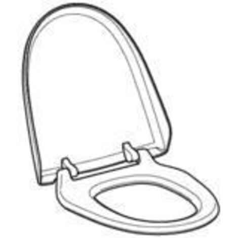 Geberit GE WC-Sitz und WC-Deckel weiß-alpin zu Geberit AquaClean 8000 / 8000plus, 250034111