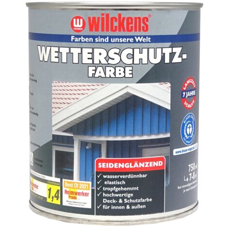 Wilckens Wetterschutzfarbe RAL 8017 Schokoladenbraun 0,75l 11181700050